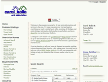 Tablet Screenshot of carolbollo.com